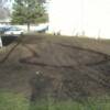 final grade on rain garden